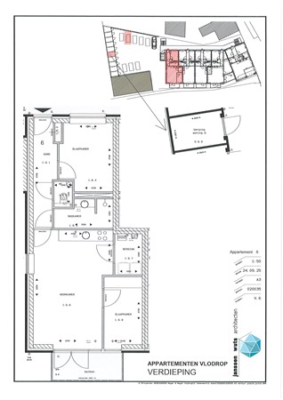 Floorplan - Grootestraat 54, 6063 AL Vlodrop